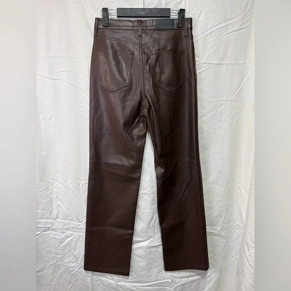 PISTOLA Faux Leather Pants | Size 25 | Excellent Condition - Picture 3 of 7